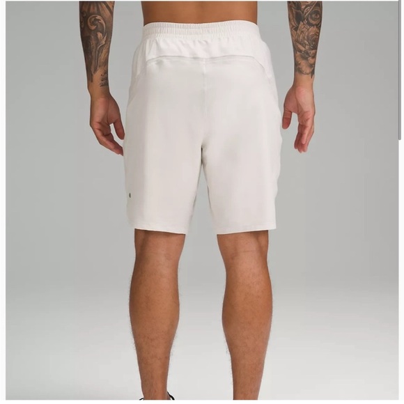 Lululemon Pace Breaker Lined Short 9" White Men XL Athletic - Picture 5 of 12